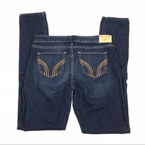 Hollister Super Skinny Dark Wash Jeans size 9L